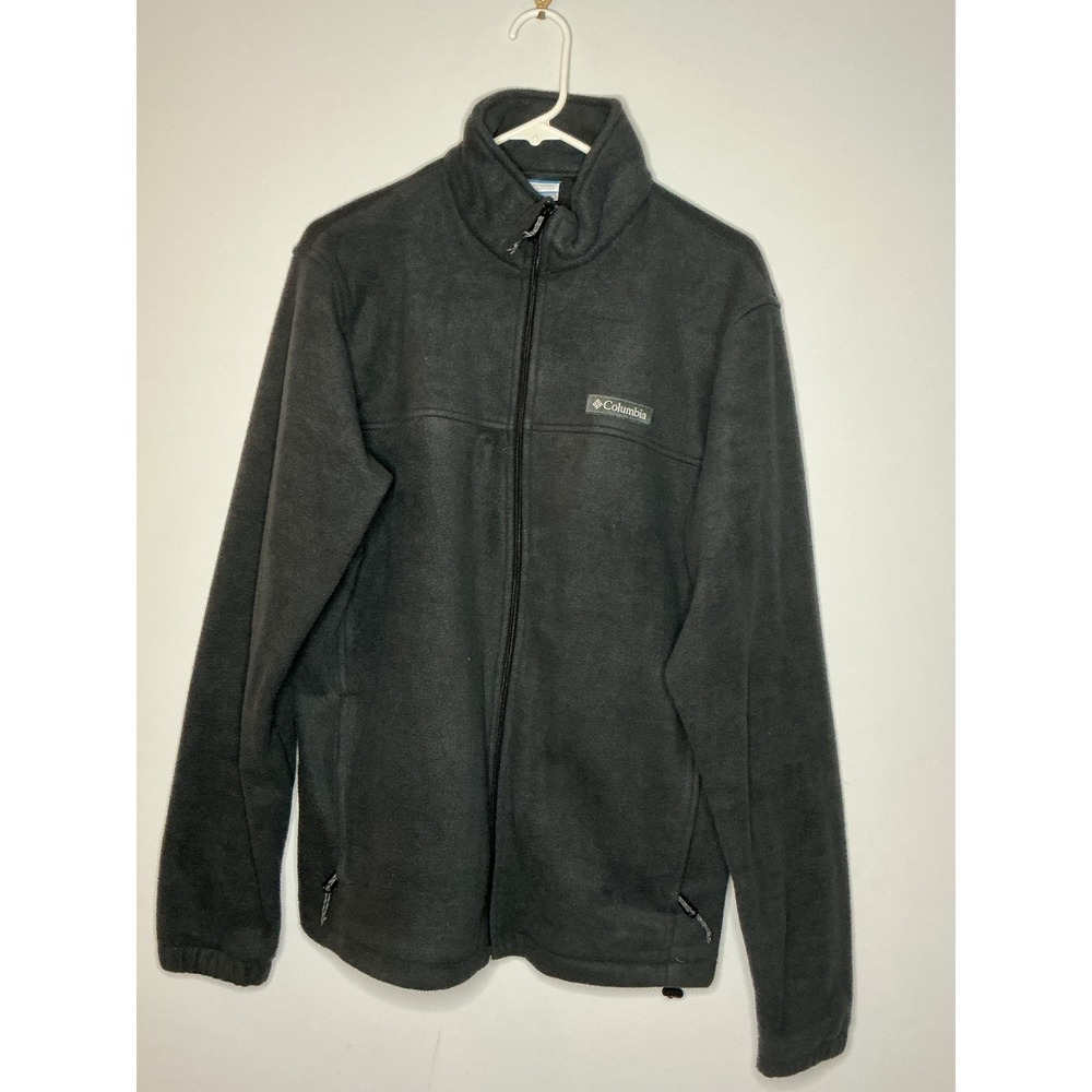 Columbia Mens Steens Mountain Full Zip Fleece Jacket Charcoal Grey Medium